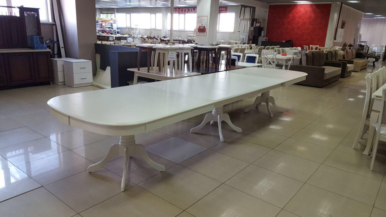 Стол раскладной Оливия (2,60м -4,60м)